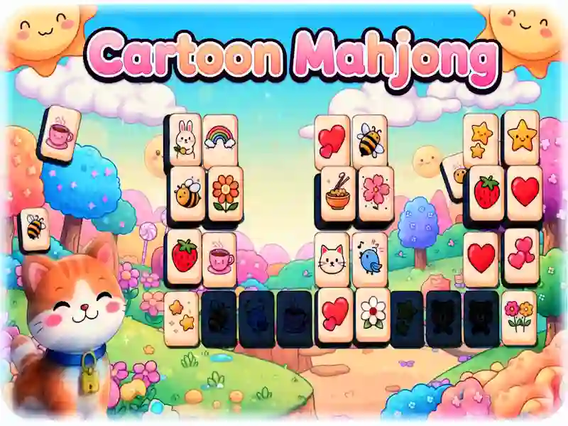 Joc Cartoon Mahjong on-line