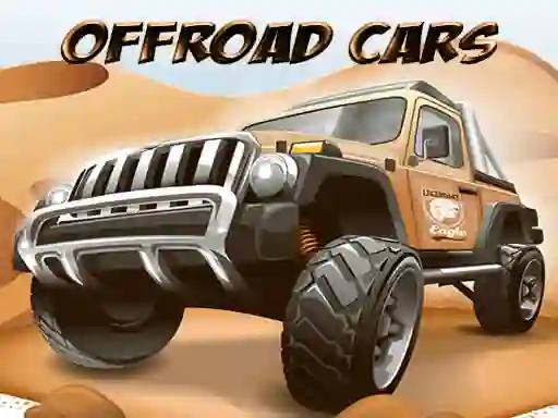 Joc Offroad Cars Jigsaw on-line