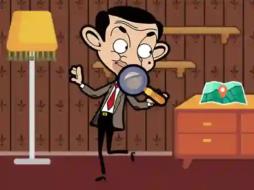 Joc Mr Bean Hidden Objects on-line