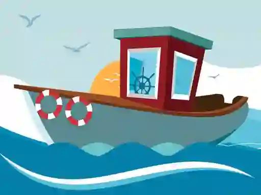 Joc Boat Jigsaw on-line