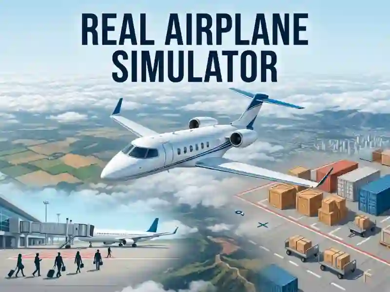 Joc Real Airplane Simulator on-line