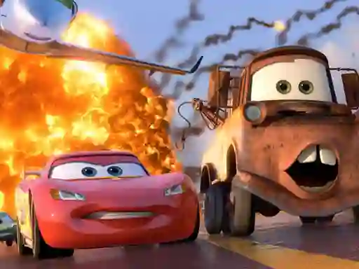 Joc Cars Cartoon Coloring on-line