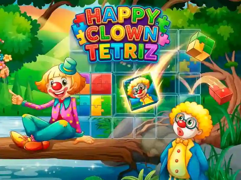 Joc Happy Clown Tetriz on-line