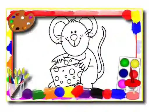 Joc Kids Cartoon Coloring Book on-line