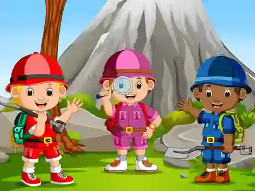 Joc Kids Camping Hidden Stars on-line