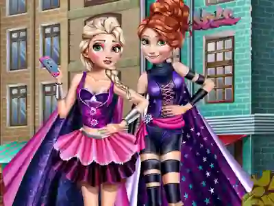 Joc Superhero Spring Princess Dress Up on-line