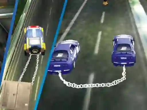 Joc Chained Impossible Driving Police Cars on-line
