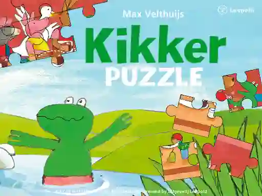 Joc Kikker Puzzle on-line