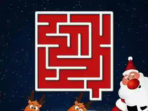 Joc Christmas Maze on-line