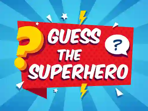 Joc Guess The Superhero on-line