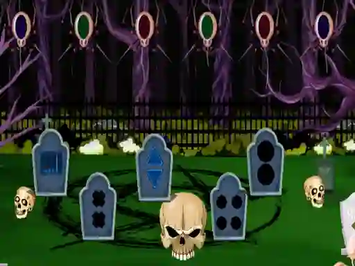 Joc Dark Cemetery Escape on-line
