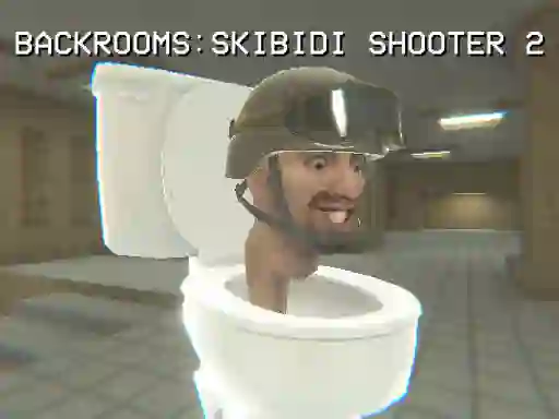 Joc Backrooms: Skibidi Shooter 2 on-line