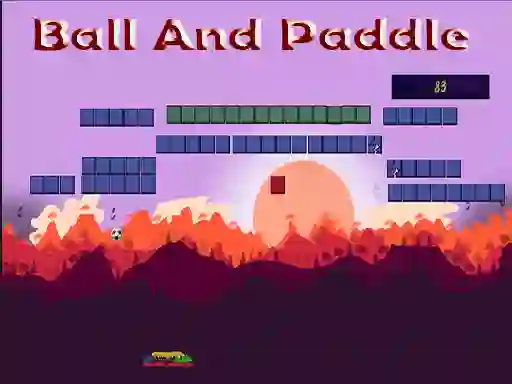 Joc Ball And Paddle on-line