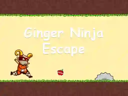 Joc Ginger Ninja Escape on-line