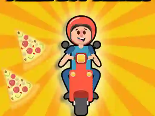 Joc Pizza boy driving on-line