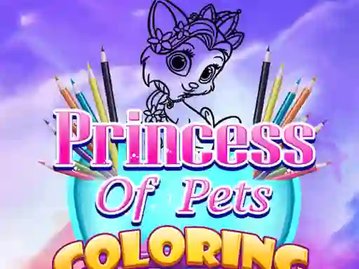 Joc Princess Of Pets Coloring on-line
