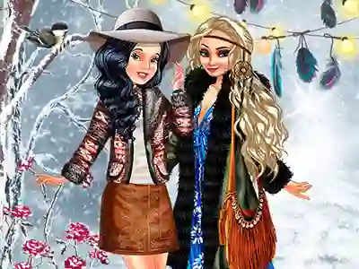 Joc Boho Winter With Princess on-line