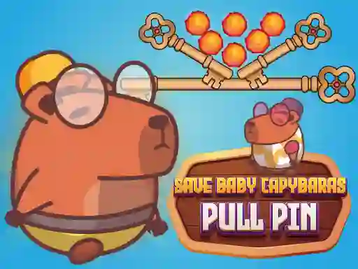 Joc Save Baby Capybaras Pull Pin on-line