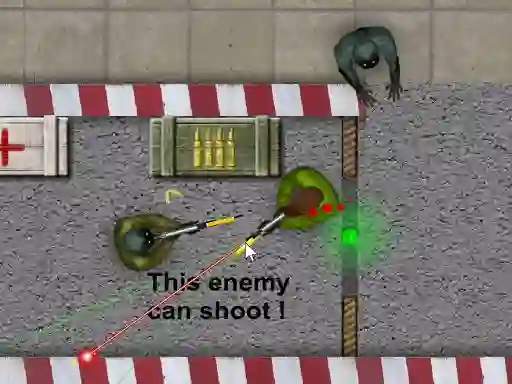 Joc Zombie Shooting 2D on-line
