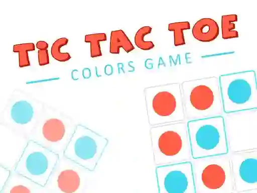 Joc Tic Tac Toe Colors Game on-line