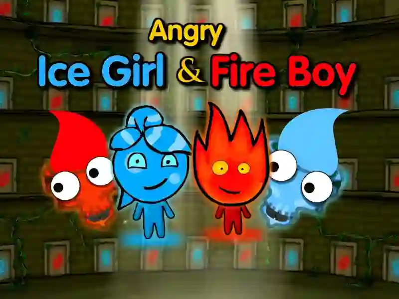 Joc Angry Ice girl and Fire boy on-line