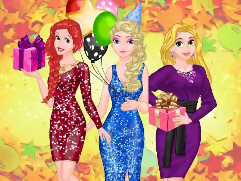 Joc Frosty Princess Party Surprise on-line