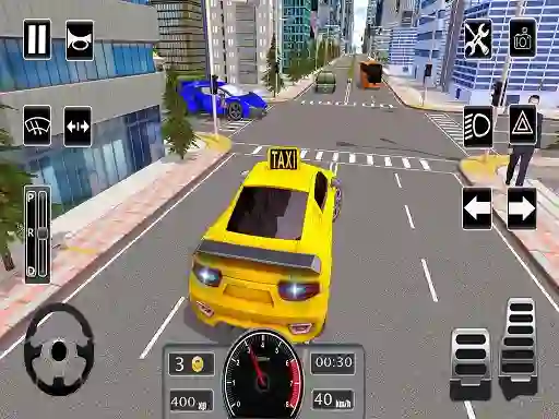Joc Modern City Taxi Car Simulator on-line