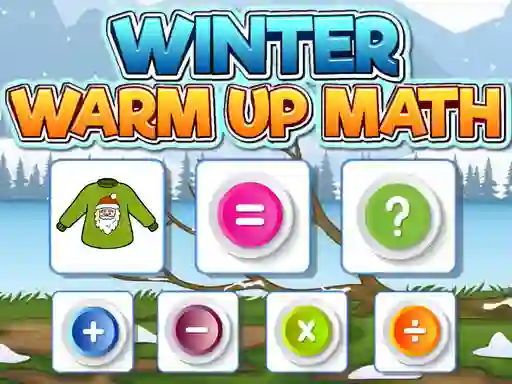 Joc Winter Warm Up Math on-line