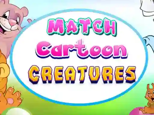 Joc Match Cartoon Creatures on-line