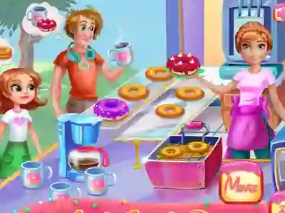 Joc Annie Cooking Donuts on-line