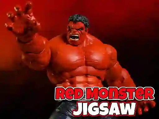Joc Red Monster Jigsaw on-line