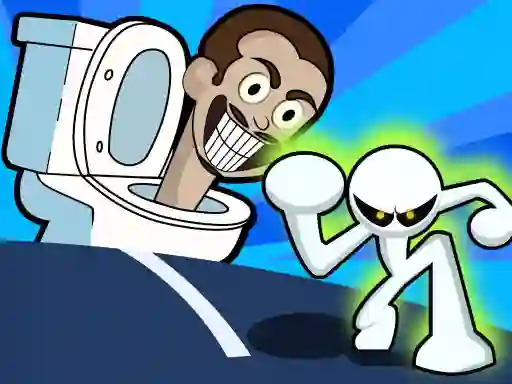Joc Stickman vs Skibidi Toilet on-line