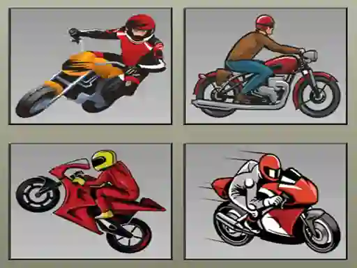 Joc Racing Motorcycles Memory on-line