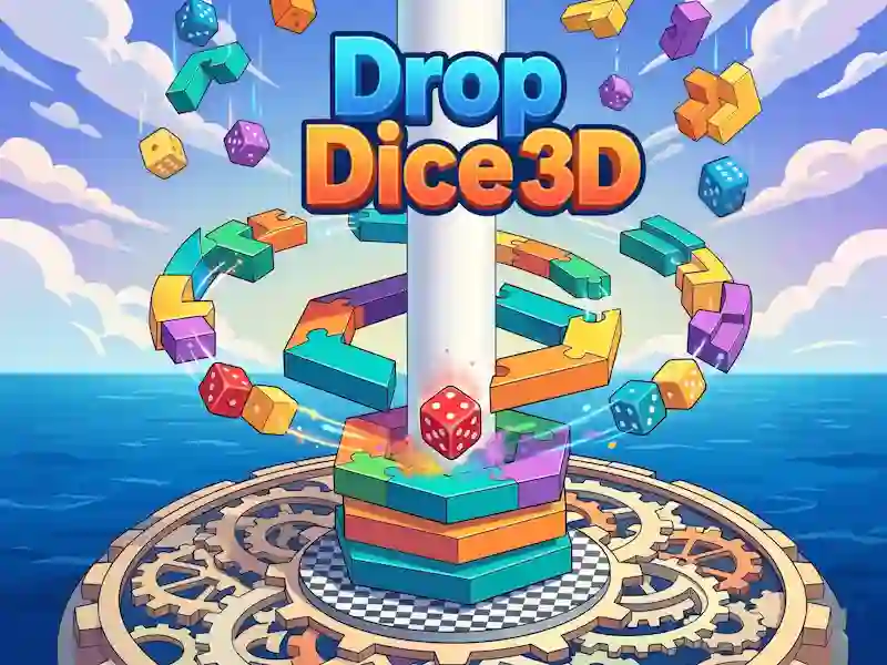 Joc Drop Dice 3D on-line