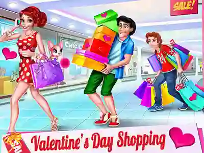 Joc Valentine's Day Shopping on-line