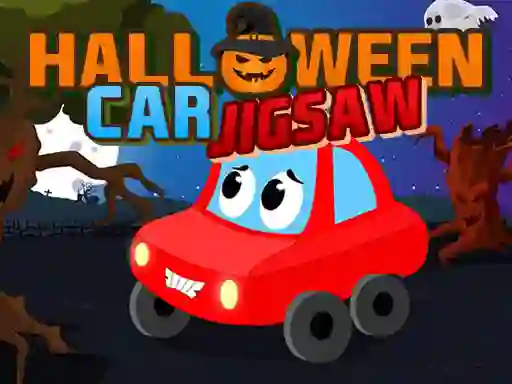 Joc Halloween Car Jigsaw on-line