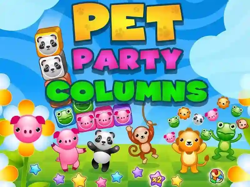 Joc Pet Party Columns on-line