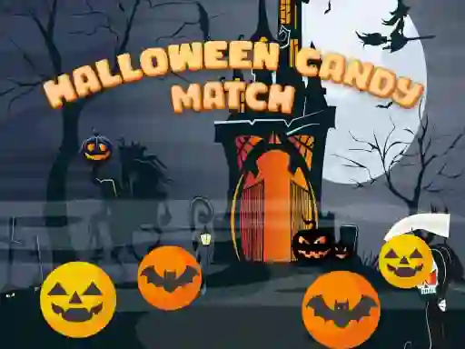 Joc Halloween Candy Match on-line