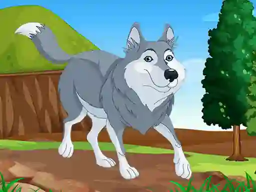 Joc Wolf Jigsaw on-line