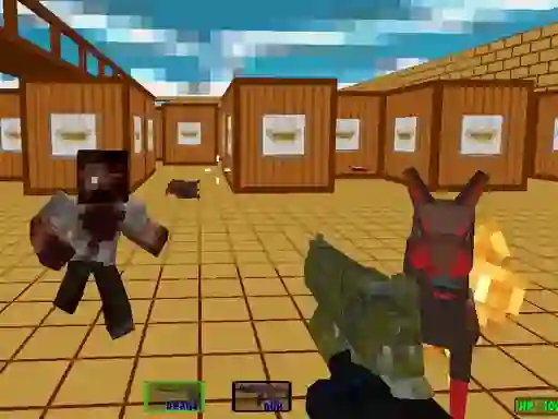Joc Pixel Swat Zombie Survival on-line