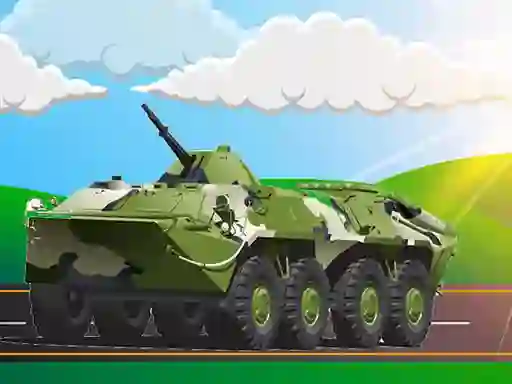 Joc Military Vehicles Jigsaw on-line