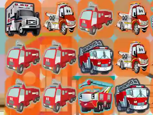 Joc Emergency Trucks Match 3 on-line