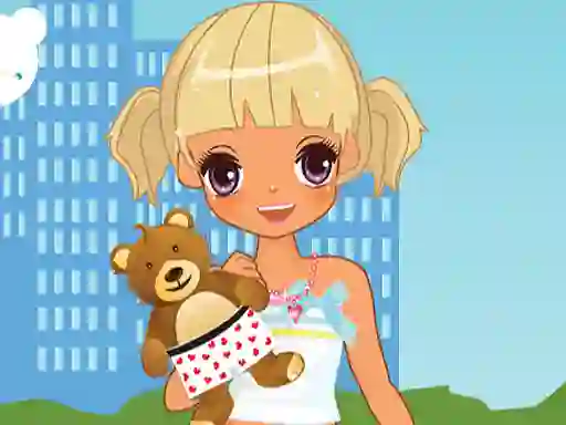 Joc Little Girl Dress Up on-line