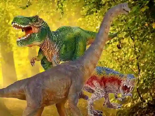 Joc World Of Dinosaurs Jigsaw on-line