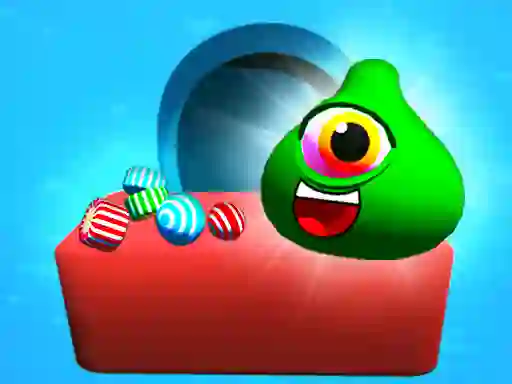 Joc Candy Monsters Puzzle on-line