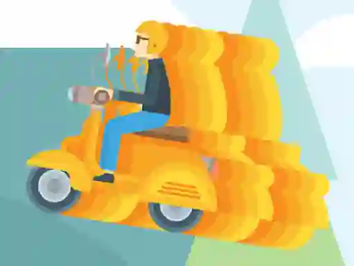 Joc Super Scooter Jigsaw on-line