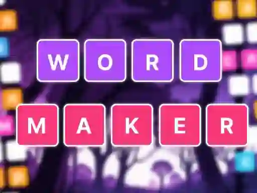 Joc Word Maker on-line