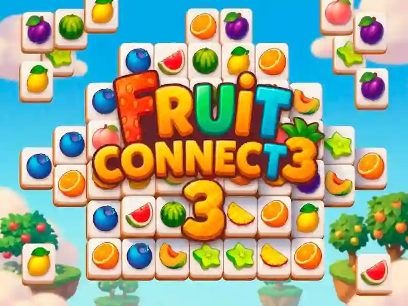 Joc Fruit Connect 3 on-line