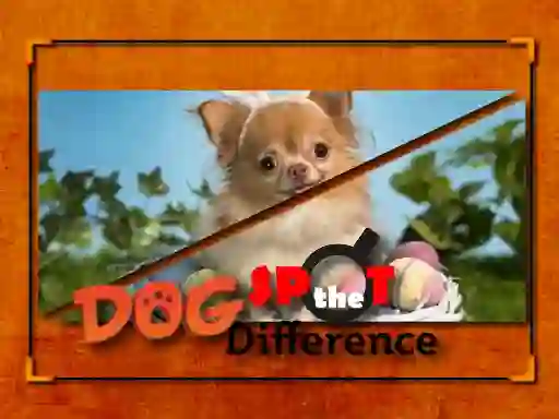 Joc Dog Spot The Difference on-line