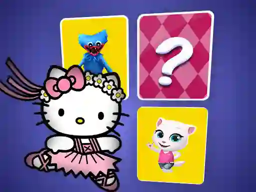 Joc Hello Kitty Memory Card Match on-line